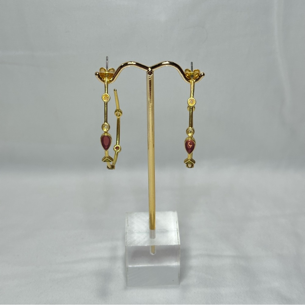 Madewell Multicolor Hoop Earrings